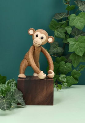 Mojo Apa Trädekoration 15cm Ek Mojo Apa Trädekoration 15cm Ek