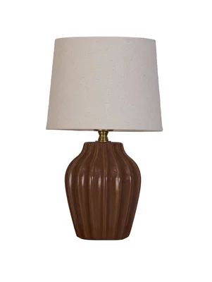Lyon Bordslampa H32 Brun