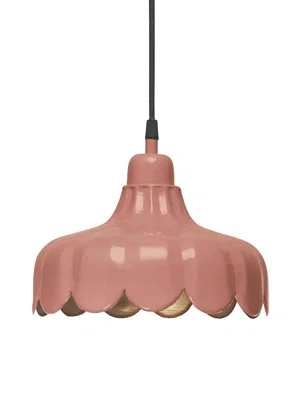 Wells Fönsterlampa Rosa/Guld