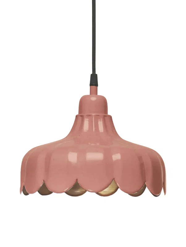 Wells Fönsterlampa Rosa/Guld