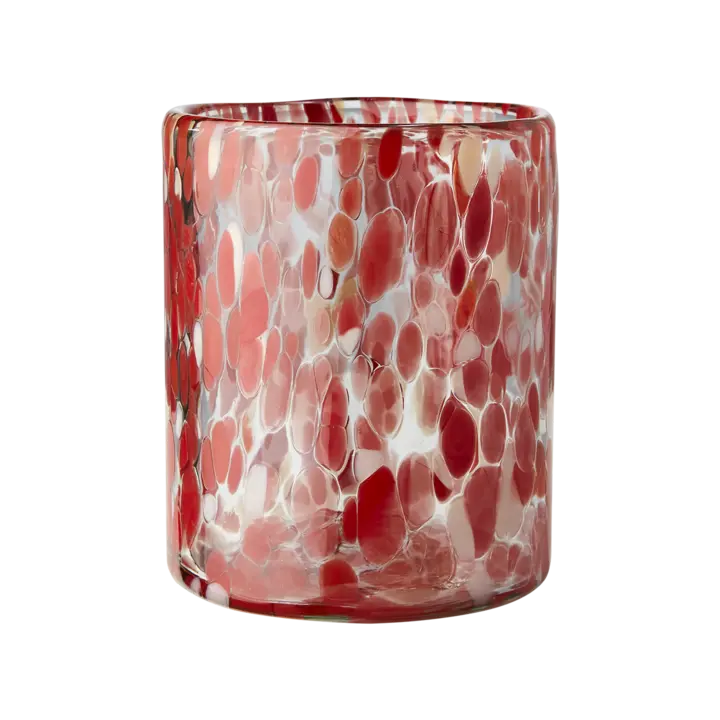 Party Värmeljushållare Rak Röd