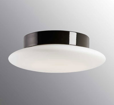 Cairo Medium LED 3000K Plafond Svart/Opal IP44
