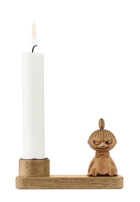 Moomin Ljusstake 10cm Trä Lilla My Moomin Ljusstake 10cm Trä Lilla My