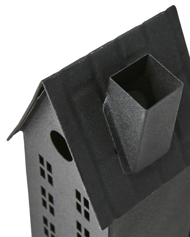 Fenix Ljuslykta Hus L7/H19,5 Svart