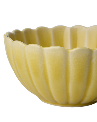 Hulda Skål D15 Gul 4-pack