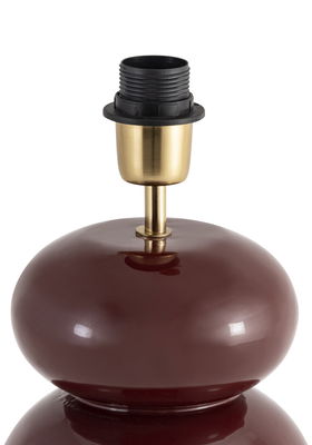 Becca bordslampa 39 vinröd