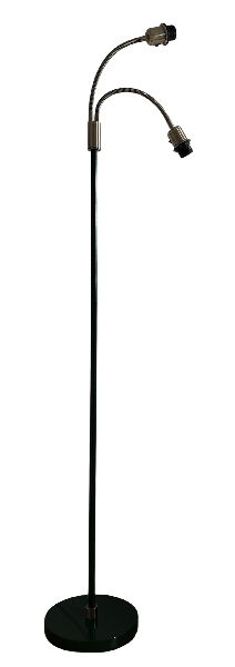 Ture Golvlampa 2L Svart/Oxid