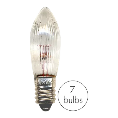 Reservlampa E10 34V 3W 3-pack