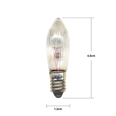 Reservlampa 7-pack 34V 3W E10