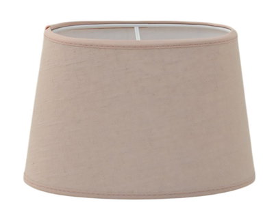 Carolin Skärmar Oval Dimrosa - Rosa Lampskärmar