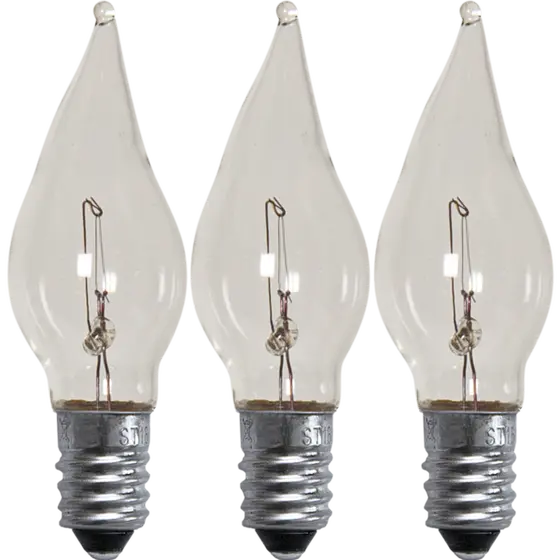 Reservlampa E10 3W 34V 3-pack