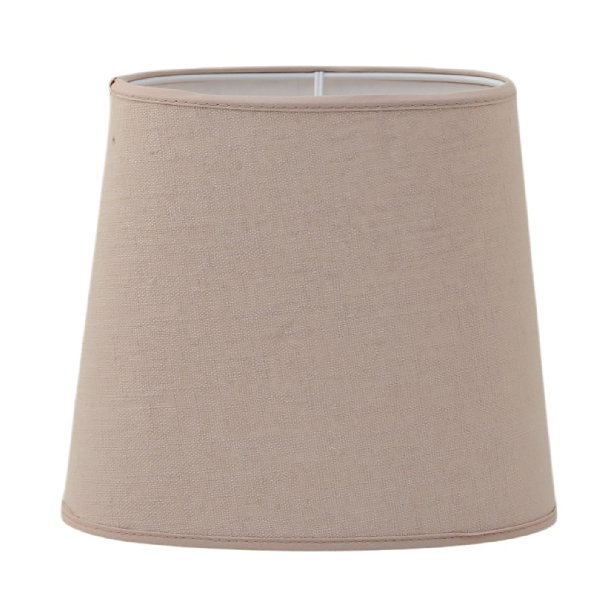 Carolin Skärmar Oval Dimrosa - Lampskärm i rosa linne