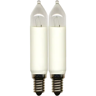 Skaftlampa E14 14V 7W 2-pack
