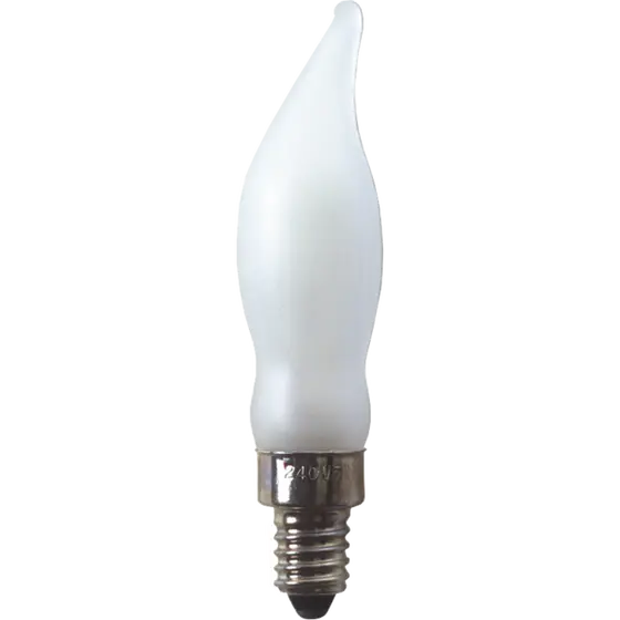 Reservlampa E10 230V 5W matt 2-pack
