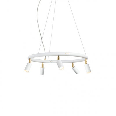 Starlight 5 Rund Taklampa Vit