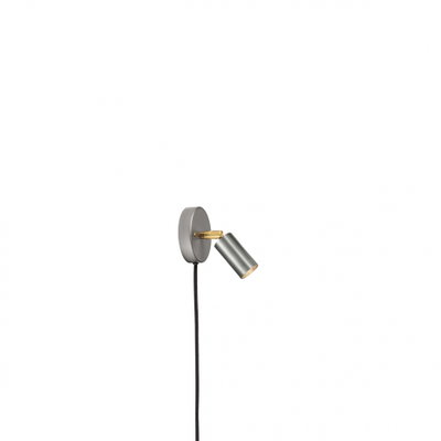 Starlight 1 Vägglampa Kopplingshus m. Kabel Rå Stål