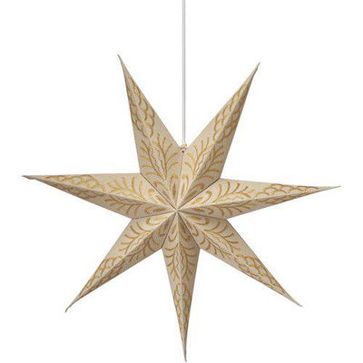 Celeste julstjärna 60 golden sand