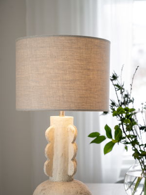 Sara Linne skärmar cylinder natur 235-L021_1m