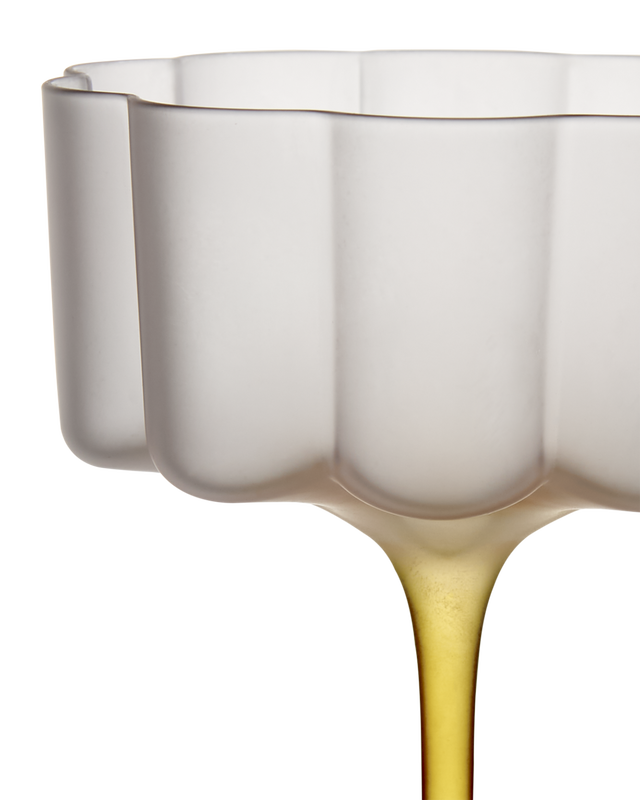 Lillie Cocktail/Dessertglas Gul 4-pack