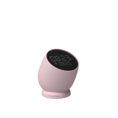 Bell väckarklocka dusty rose