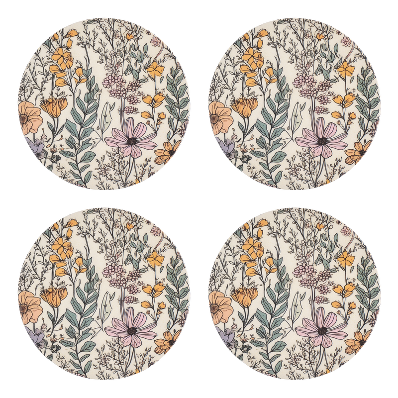 Eldorado Glasunderlägg D10 Multi 4-pack