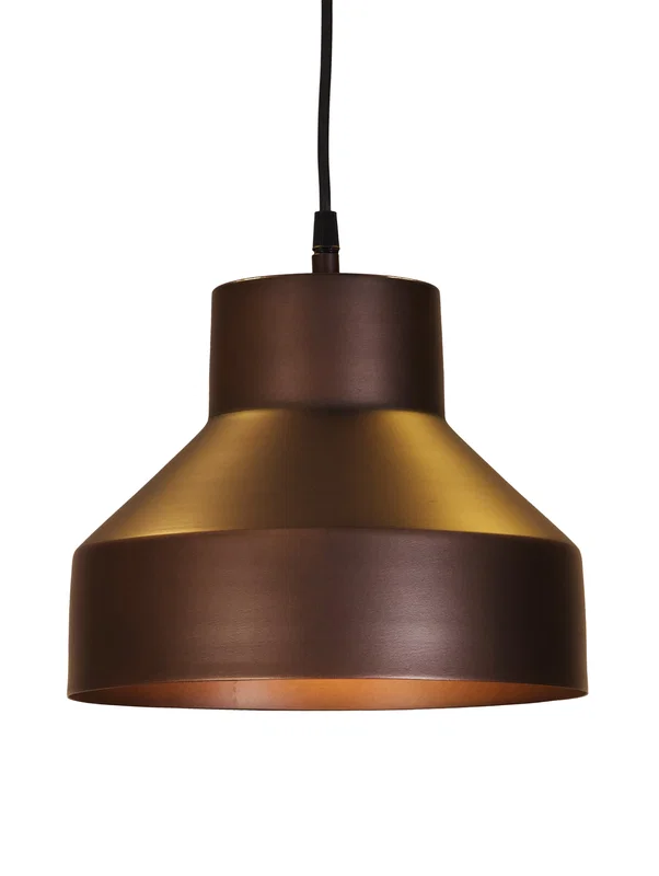 Industriella Taklampor i Antik Brun Finish