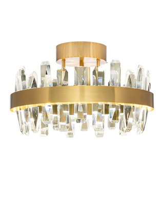 Triumph Plafond 50cm Mässing/Klar