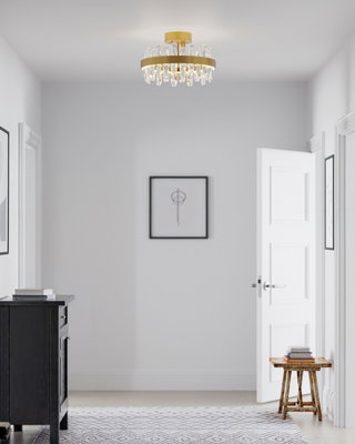 Kristallplafonder för moderna hem