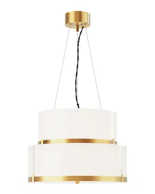 Marcel Taklampa D50 Mässing/Vit