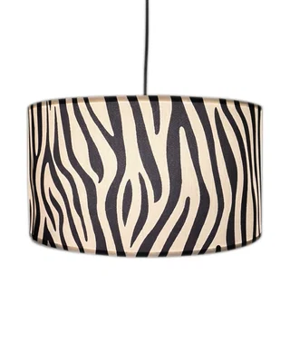 Zany Zebra Taklampa D50 Svart/Vit