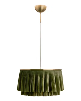 Ophelia Taklampa D40 Mässing/Grön