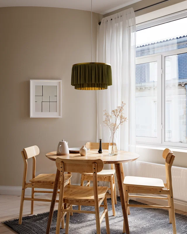 Grön kökslampa