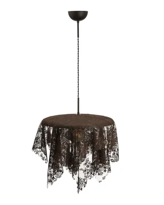 Spetstaklampa - romantisk design