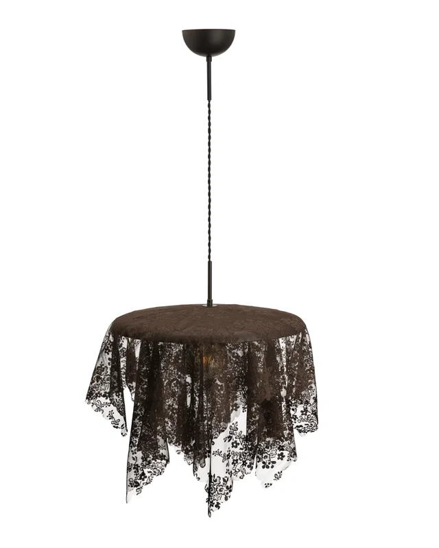 Spetstaklampa - romantisk design