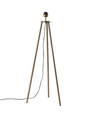 Base Golvfot Tripod H105 Antikmässing