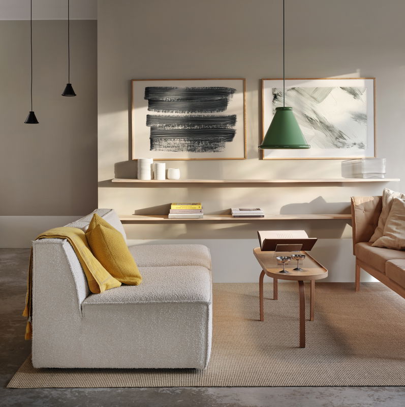 Belle Taklampa D15 Svart & D38 Grön