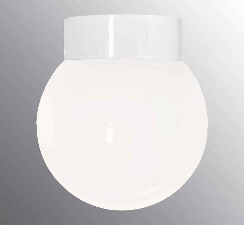 Classic Glob 20cm IP44 Vit/Matt