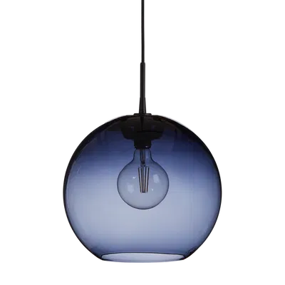 Gloria Taklampa D32 Svart/Blå