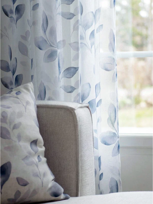 Silje Gardiner 2P 2x140x250cm Blå