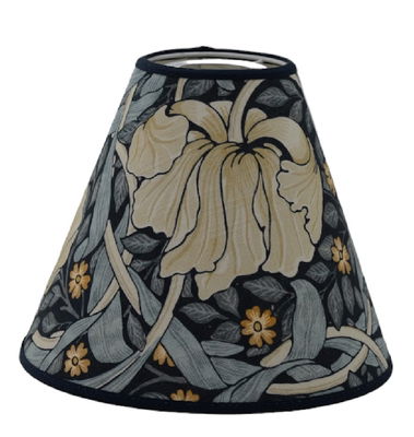 Pimpernel Toppringskärm Indigo William Morris