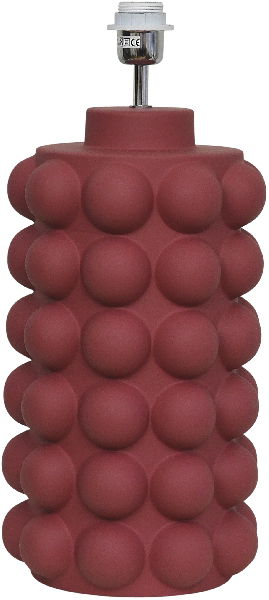 Bubbels bordslampor welcoming red