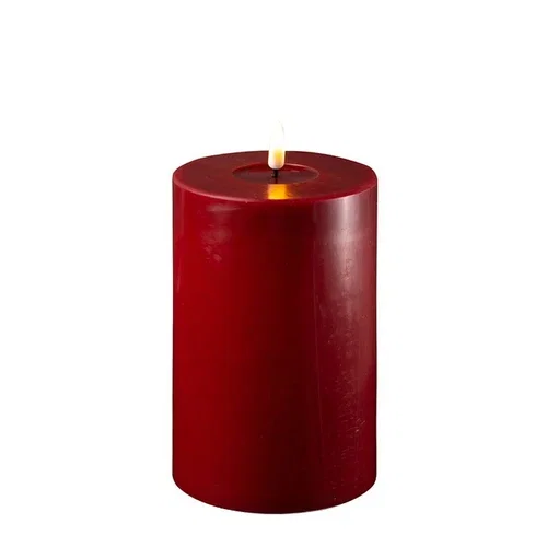 LED Blockljus 10x15 Bordeaux