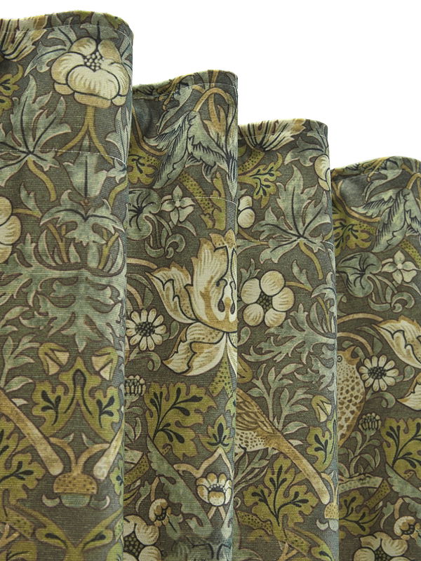 Vilja Gardiner 2P 2x130x250cm Grön