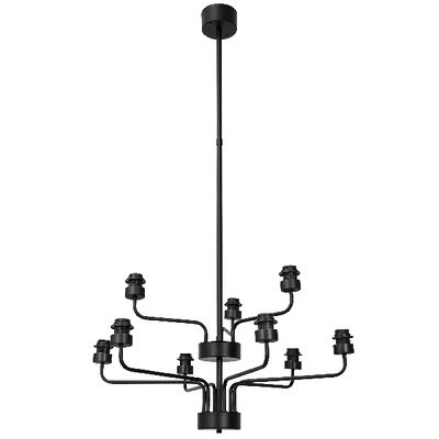 Serena Taklampa 9L 70cm Svart