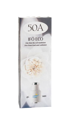 Säkring, typ gG Eco, 500 volt