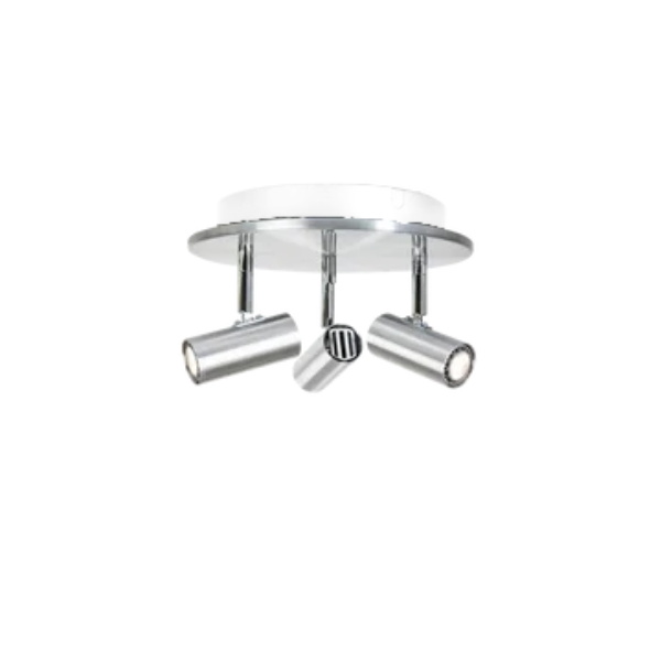 Cato LED Takspot 3lj Aluminium/Transparent