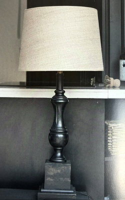 Kingston Lampfot H56 Vintage Svart