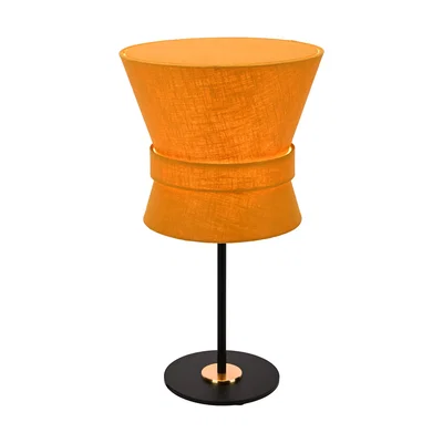 Bow Bordslampa H50 Svart/Gul Ockra