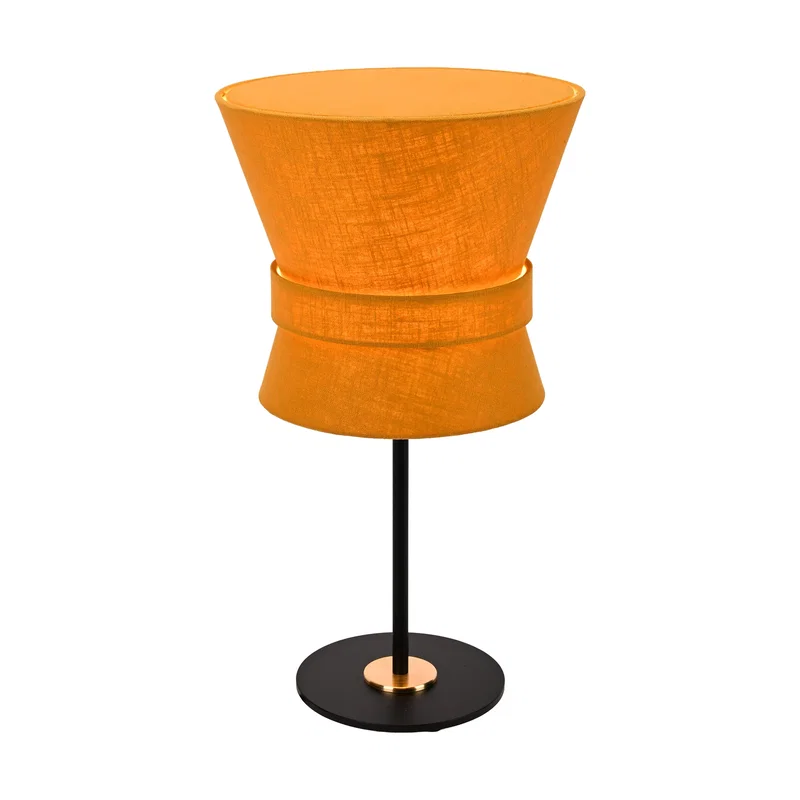 Bow Bordslampa H50 Svart/Gul Ockra