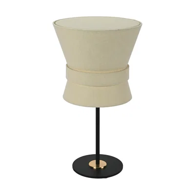 Bow Bordslampa H50 Svart/Krämvit